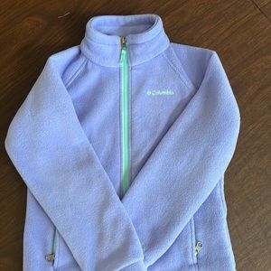Girls Columbia fleece, size small.